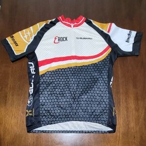 Cycling Jersey - Black, Red, Yellow